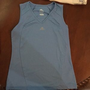 Adidas Clima365 Top in a baby blue